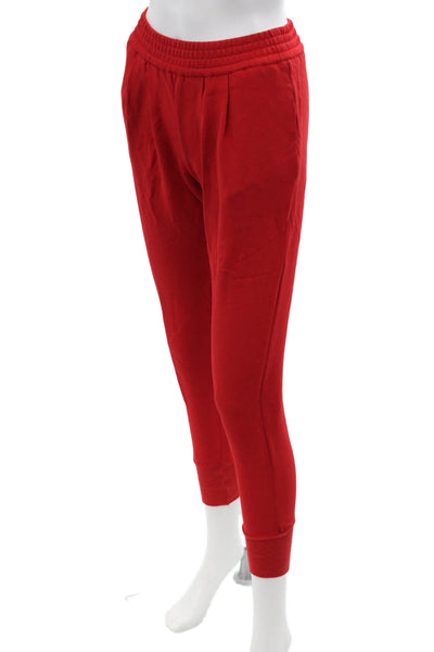 Stella McCartney Women Jogger Sweatpants Red Size S