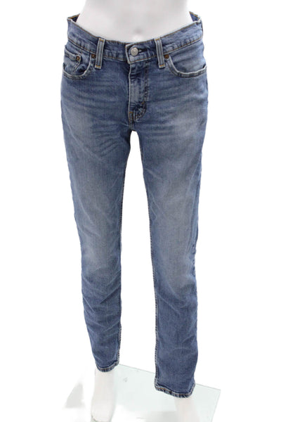 Levis Mens Blue Straight Jeans Size 31