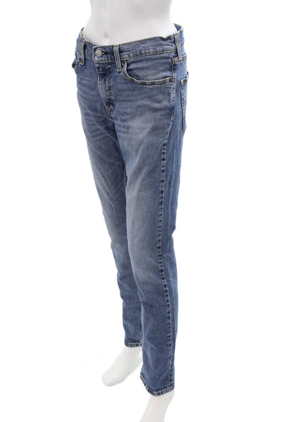 Levis Mens Blue Straight Jeans Size 31