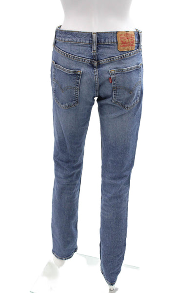 Levis Mens Blue Straight Jeans Size 31
