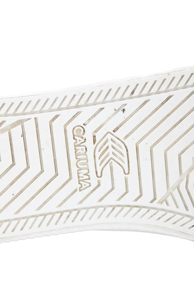 Cariuma Womens Lace Up Cap Toe Canvas Low Top Sneakers White Size 9