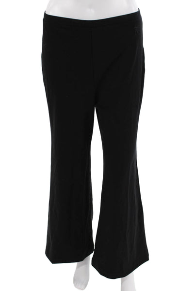 The Park Women Sweatpants Black Modal Cotton Spandex Size L