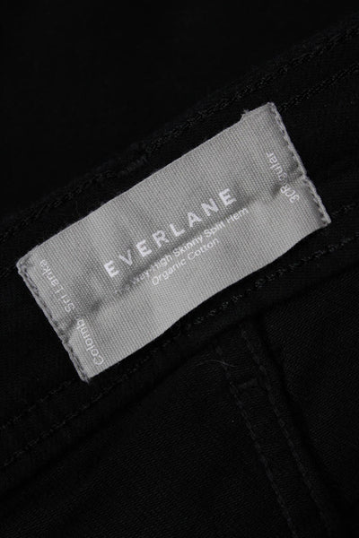 Everlane Women Black Mid-Rise Jeans Size 30