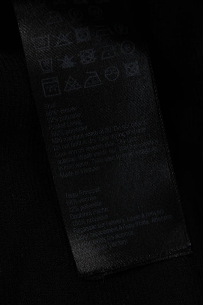 AllSaints Women Cropped Ankle Dress Pants Black Size 4