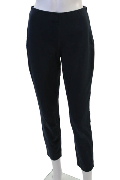 Everlane Women Ankle Cropped Pants Dark Blue Zip Size 4