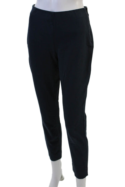 Everlane Women Ankle Cropped Pants Dark Blue Zip Size 4