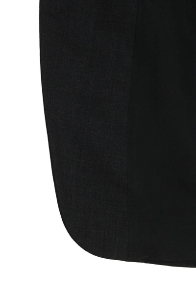 Bill Blass Men Dark Gray 100% Wool Collared Button Blazer Size 50
