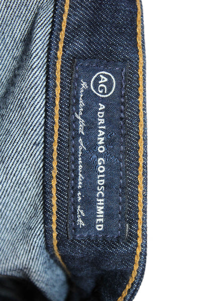 AG Adriano Goldschmied Womens Dark Blue Bootcut Flared Jeans Size 26