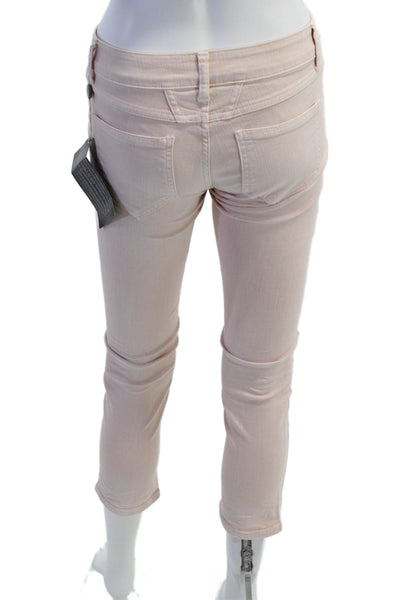 Closed Womens Pink Cropped Ankle Jeans Size 25