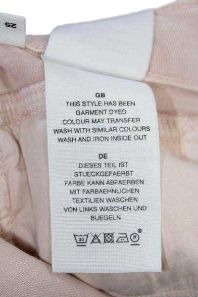 Closed Womens Pink Cropped Ankle Jeans Size 25