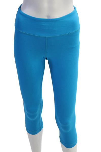 Vimmia Women Blue Nylon Capri Leggings Size XS