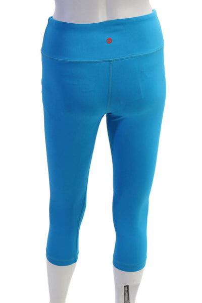 Vimmia Women Blue Nylon Capri Leggings Size XS