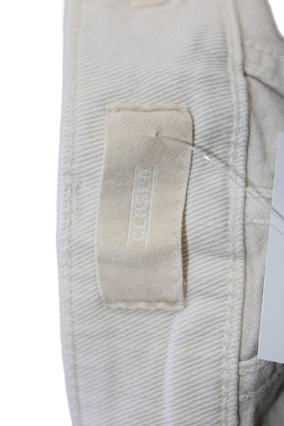 Closed Women Skinny Ankle Jeans Beige Size 25