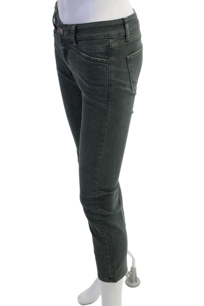 Closed Women Dark Gray Skinny Cropped Ankle Jeans Size 25