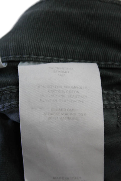 Closed Women Dark Gray Skinny Cropped Ankle Jeans Size 25