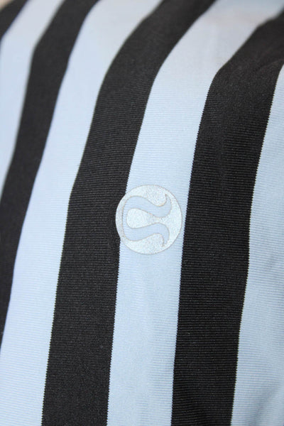 Lululemon Women Black Striped Polyester Camisole Nautical Size 4