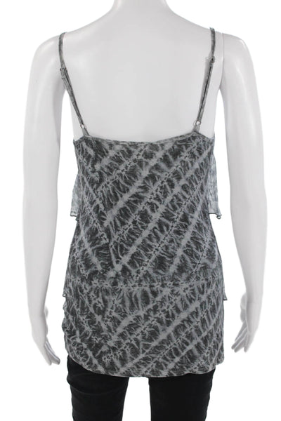 Bailey 44 Women Camisole Dark Gray V-Neck Polyester Buckle Size S