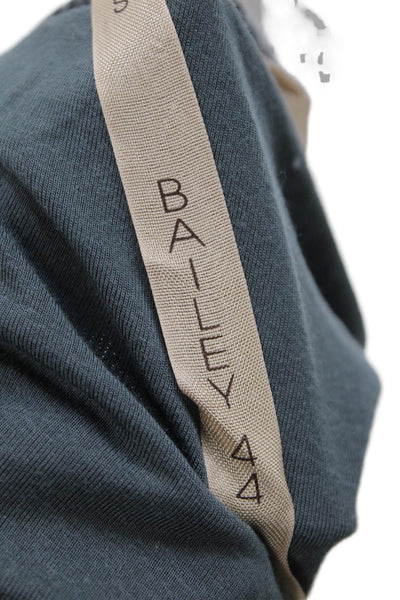 Bailey 44 Women Camisole Dark Gray V-Neck Polyester Buckle Size S