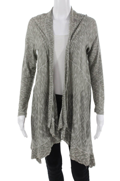 Splendid Women Gray 100% Rayon Bohemian Cardigan Long Sleeve Size S