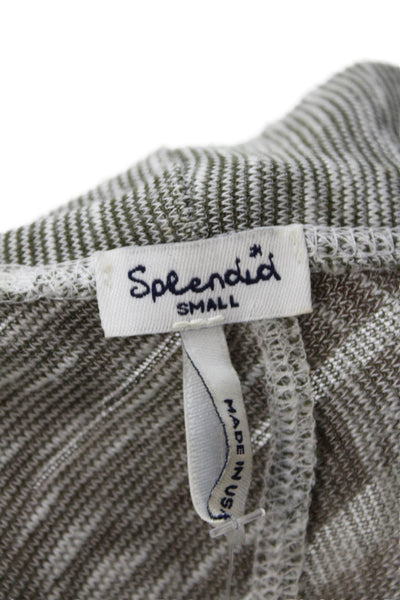 Splendid Women Gray 100% Rayon Bohemian Cardigan Long Sleeve Size S