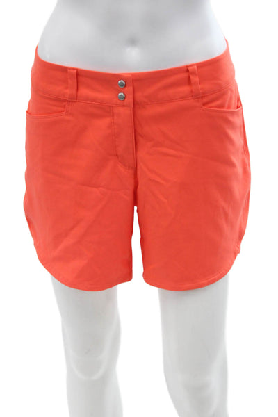 Adidas Unisex Orange Beach Polyester Shorts Size 4