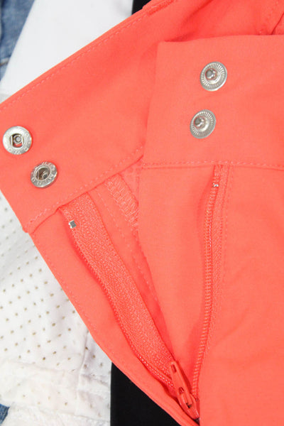 Adidas Unisex Orange Beach Polyester Shorts Size 4