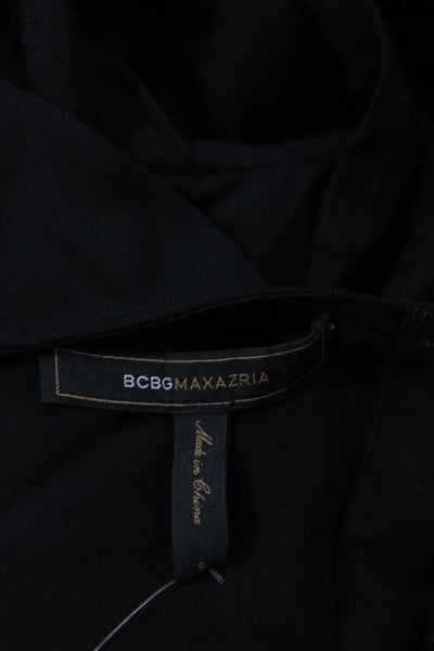 BCBGMAXAZRIA Women Jumpsuit Black Long Sleeve Size S