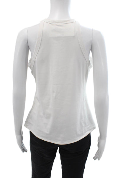 Nike Womens Basic Sleeveless High Neck Tank White Size M