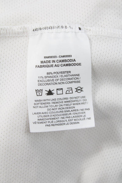 Nike Womens Basic Sleeveless High Neck Tank White Size M