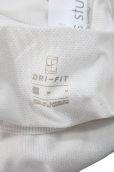 Nike Womens Basic Sleeveless High Neck Tank White Size M