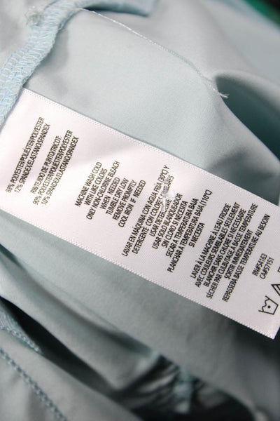 Calvin Klein Women Light Blue Sleeveless Tank Dress Knee Length Size XL