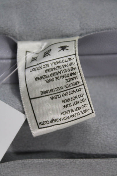 BB Dakota Womens Gray Classic Jacket 100% Polyurethane Long Sleeve Size L