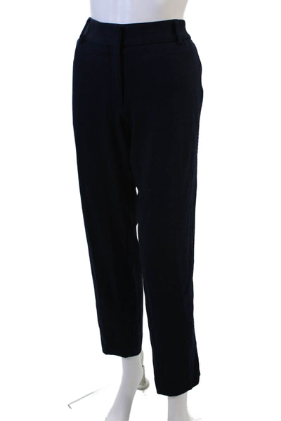 Vilagallo Womens Ankle Dress Pants Dark Blue Size 48