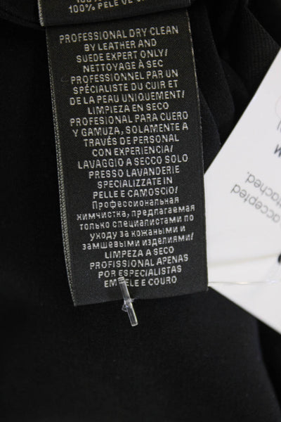 Ralph Lauren Black Label Women A-Line Mini Skirt Black Size 4