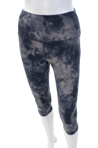 Lululemon Women Capri Leggings Dark Gray Size 6