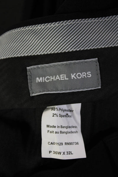 Michael Kors Mens Black Dress Pants Size L
