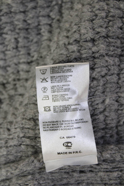 Twin Set Simona Barbieri Unisex Gray Cardigan Sweater Long Sleeve Size M
