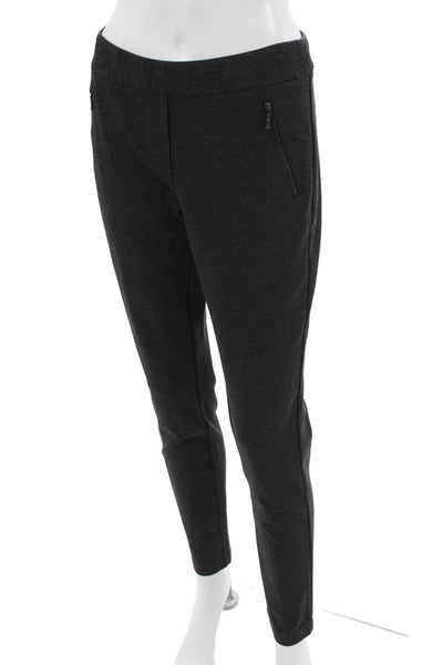 J. Mclaughlin Womens Ankle Dress Pants Dark Gray Zip Size 2