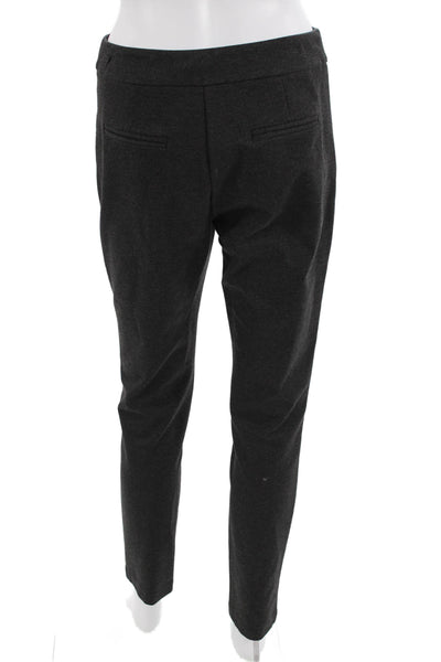 J. Mclaughlin Womens Ankle Dress Pants Dark Gray Zip Size 2