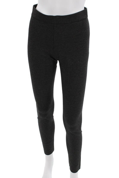 Leggiadro Women Ankle Jeggings Dark Gray Size 4