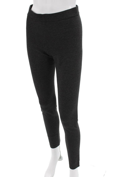 Leggiadro Women Ankle Jeggings Dark Gray Size 4