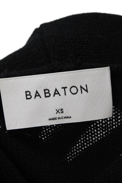 Babaton Women Cardigan Black Wool-Cashmere Size XS