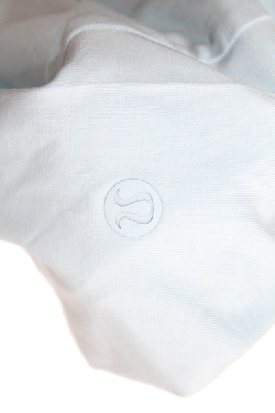 Lululemon Mens Light Blue Cotton Blend Crew Neck Short Sleeve T-Shirt Size M