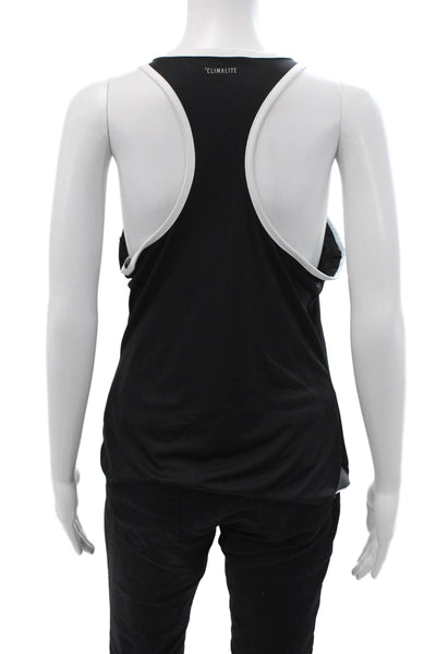 Adidas Women Black Sleeveless Basic Tank Top Recycled Polyester Size M