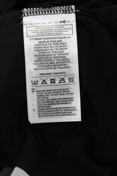 Adidas Women Black Sleeveless Basic Tank Top Recycled Polyester Size M