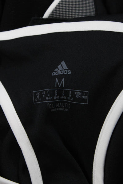 Adidas Women Black Sleeveless Basic Tank Top Recycled Polyester Size M