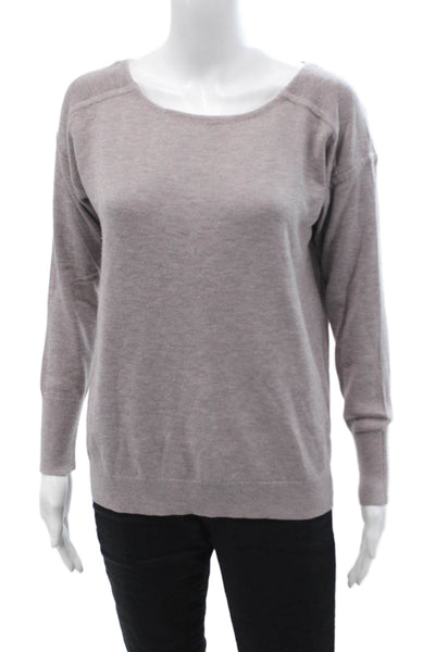 Lululemon Womens Gray Pullover Sweater Round Neck Long Sleeve Size 4