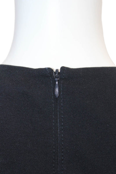 Theory Womens A-Line Tank Dress Black Polyester Blend Sleeveless Size 6