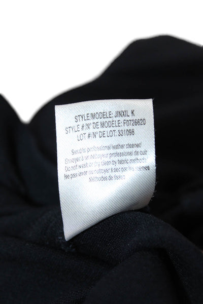 Theory Womens A-Line Tank Dress Black Polyester Blend Sleeveless Size 6
