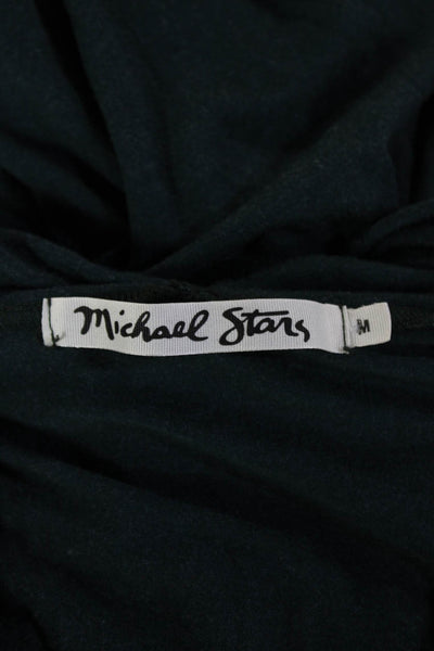 Michael Stars, Women Sweater Dress Dark Blue Turtleneck 3/4 Sleeve Size M
